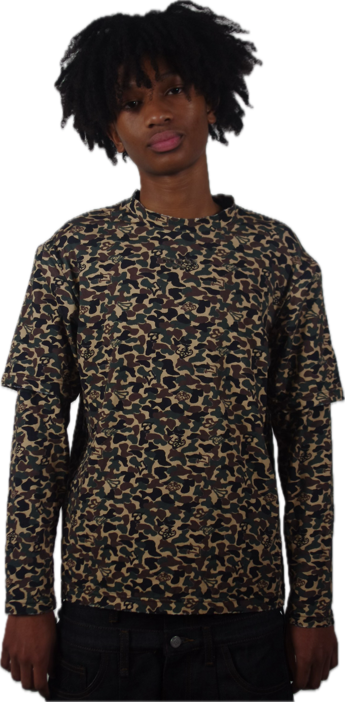 Studded Camo Longsleeve