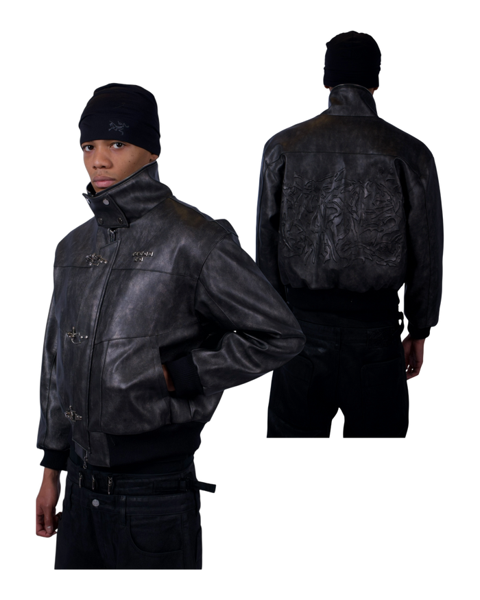 Embossed Washed Jacket