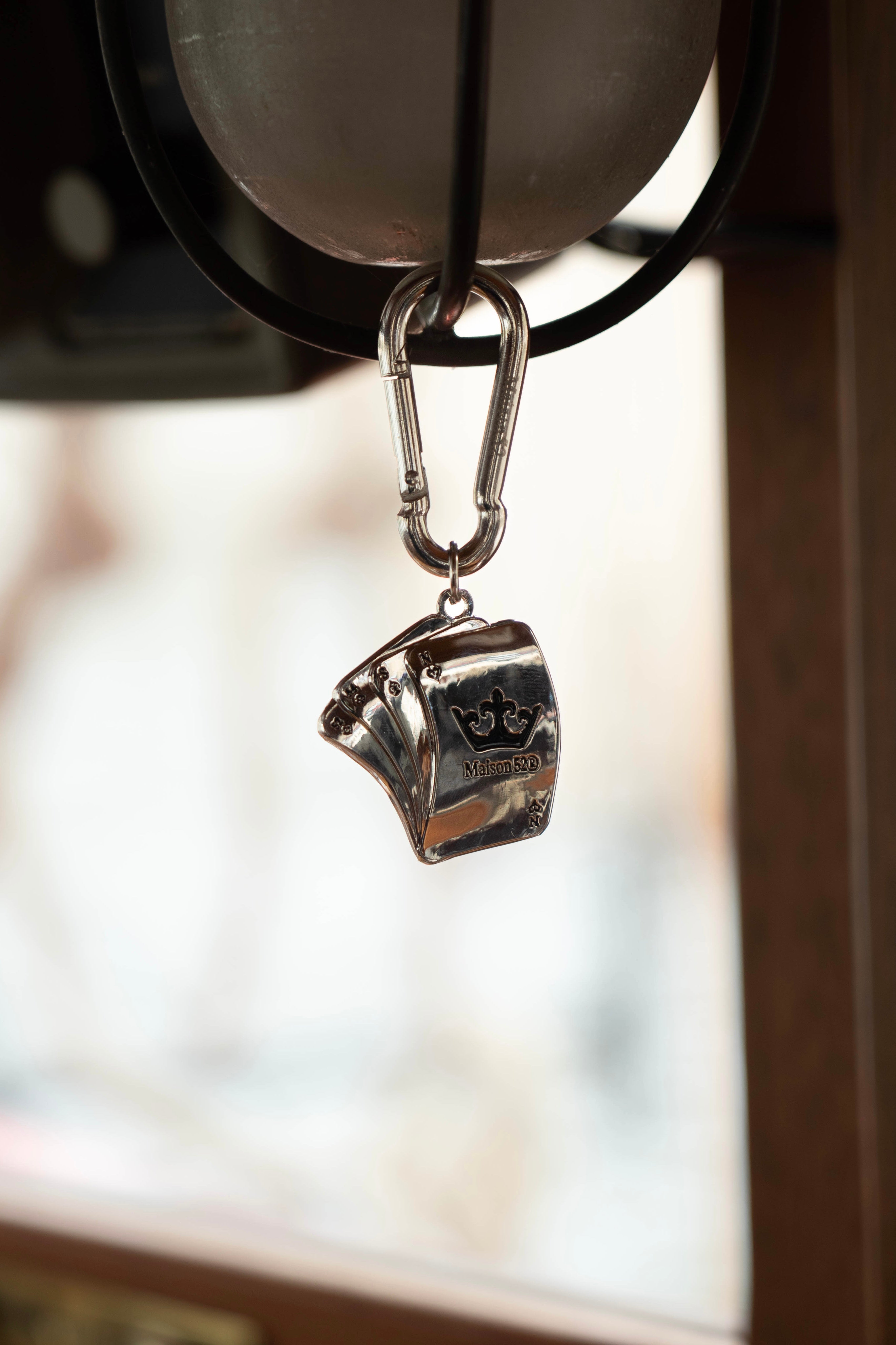 CARD CARABINER NECKLACE