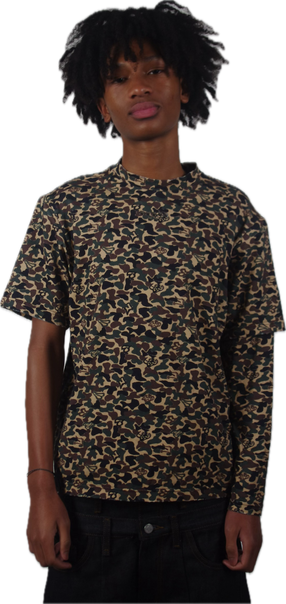 Studded Camo Longsleeve