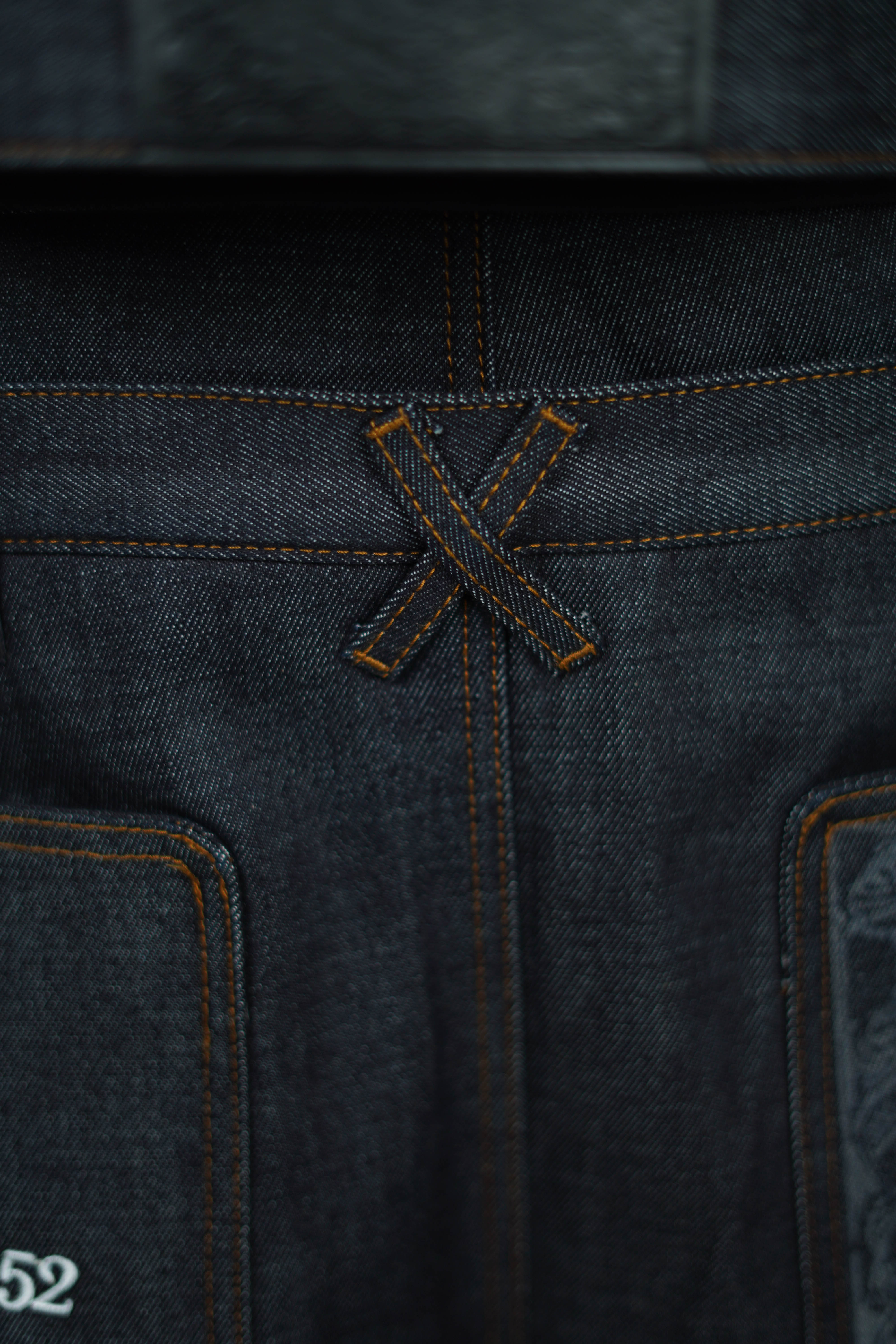 CARD SELVEDGE BLUE JEANS