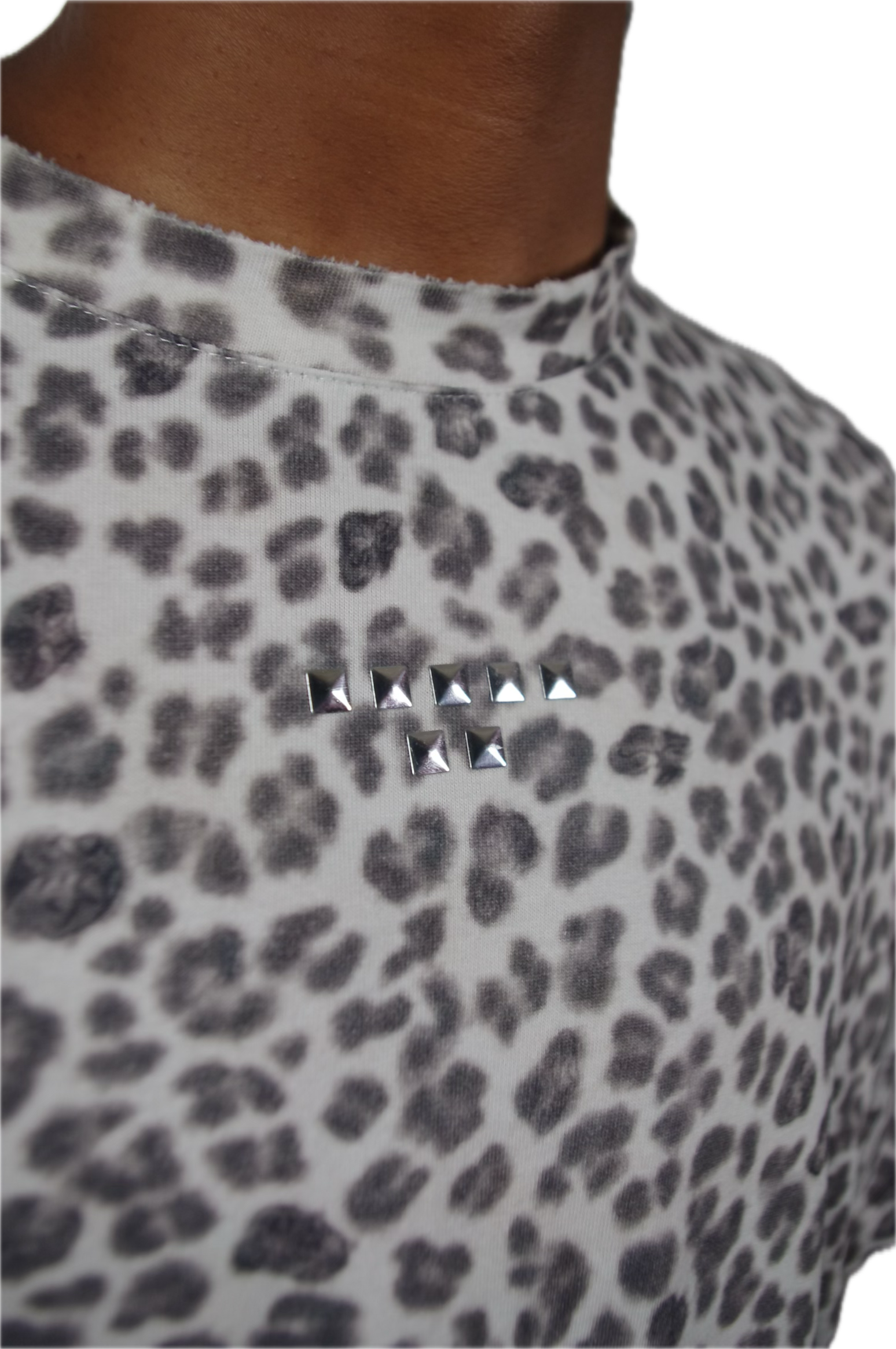 Studded Cheetah Longsleeve
