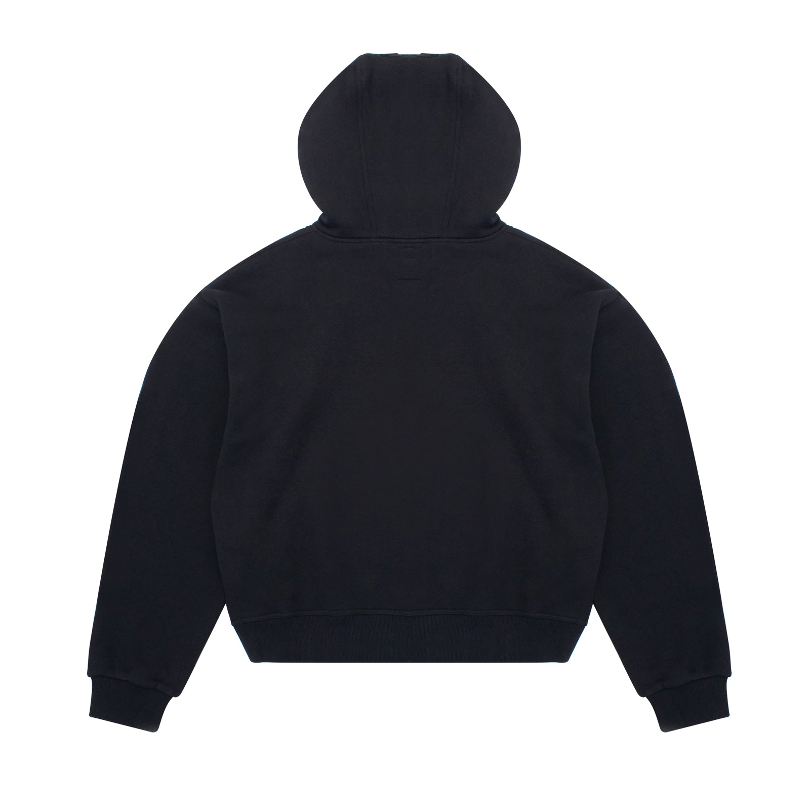 PRE-ORDERS BLACK DOUBLE HOOD HOODIE
