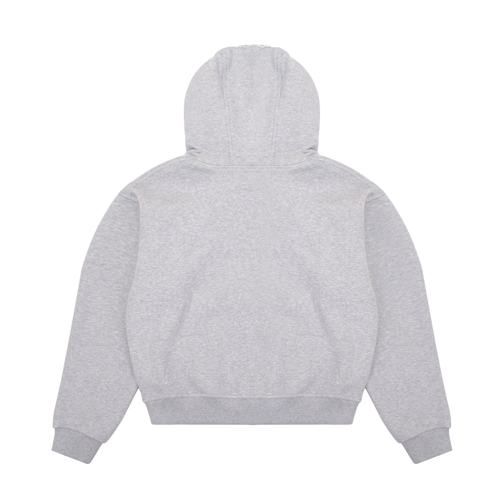 PRE-ORDERS GREY DOUBLE HOOD HOODIE