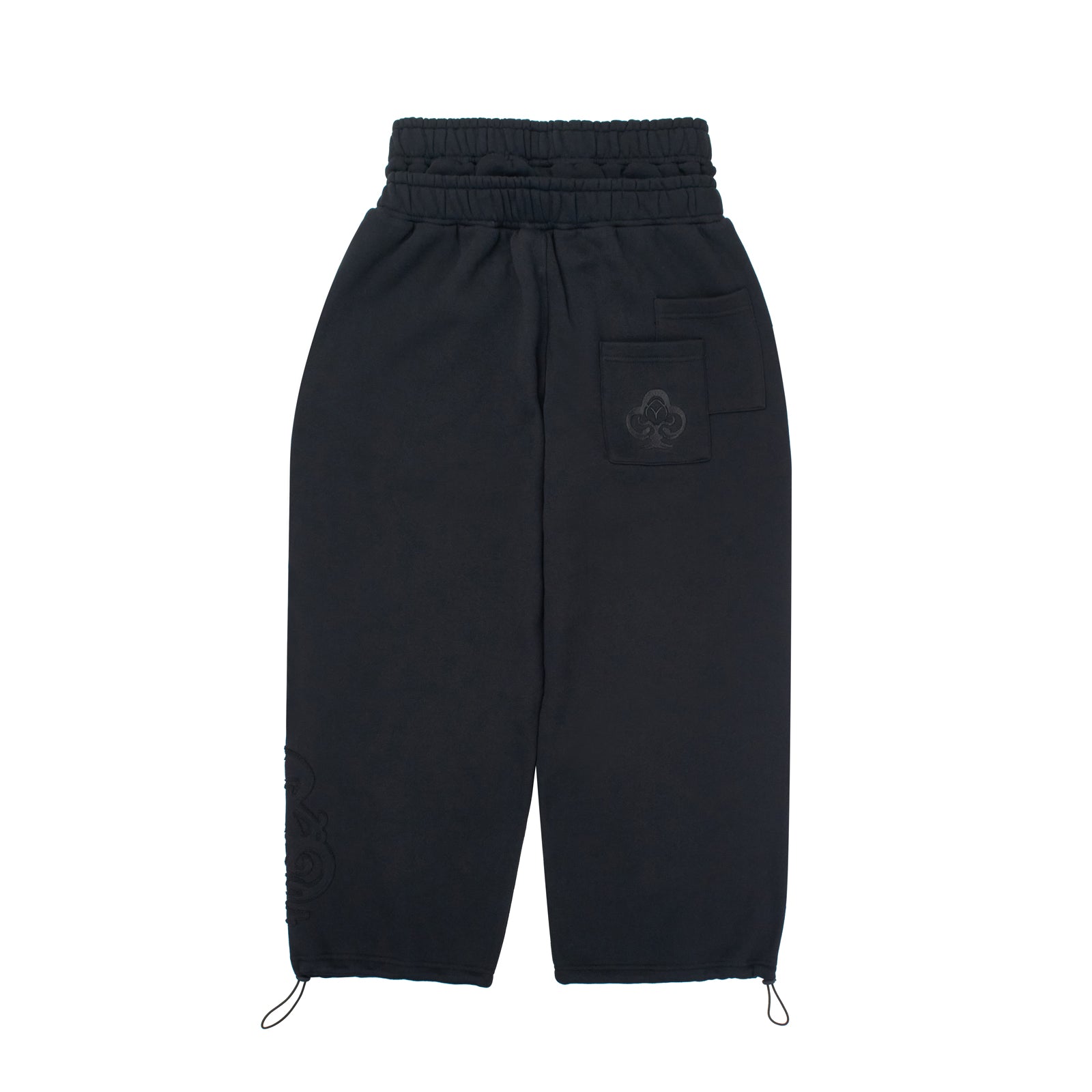 CARD SWEATPANT Black