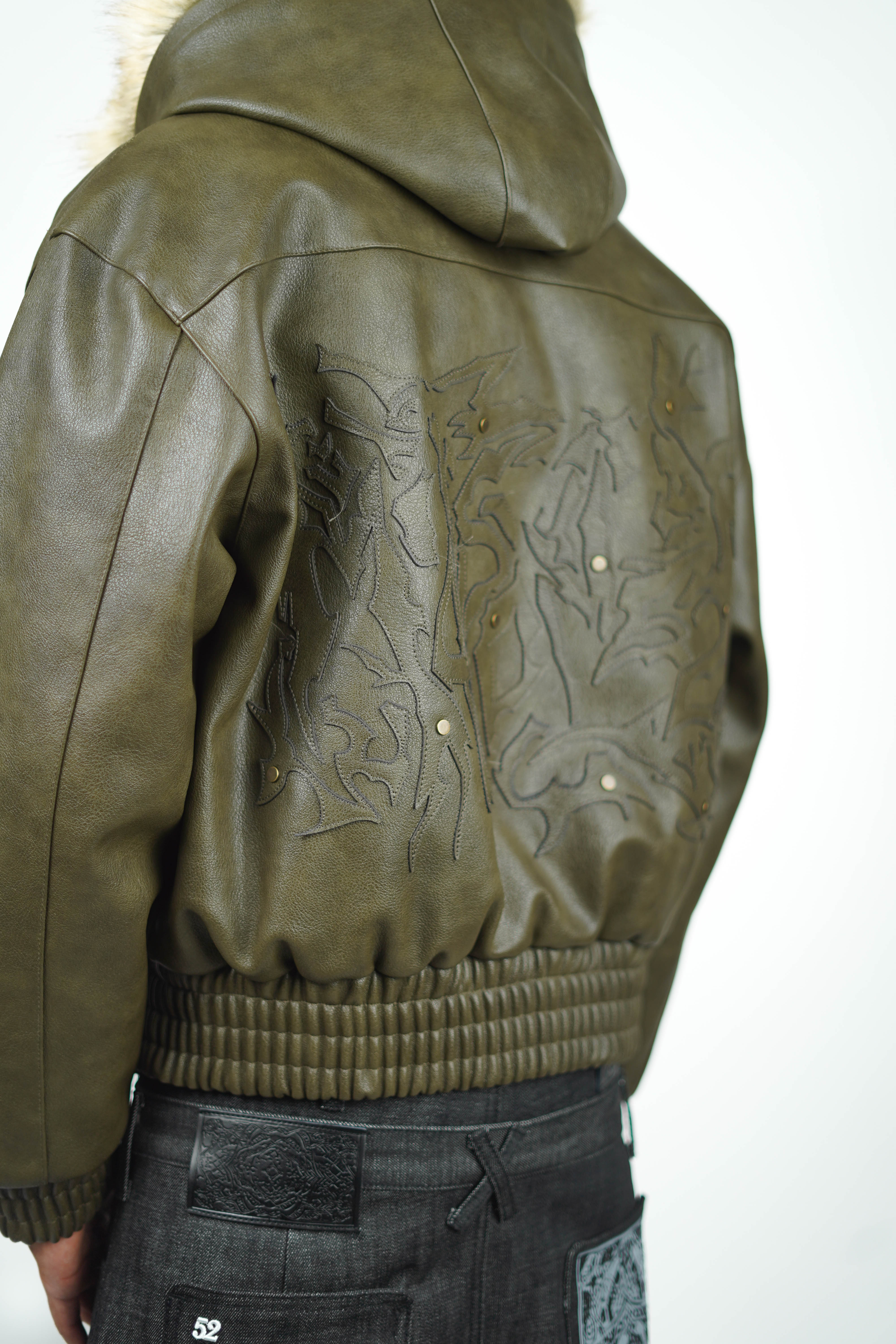 GREEN ABORNED JACKET