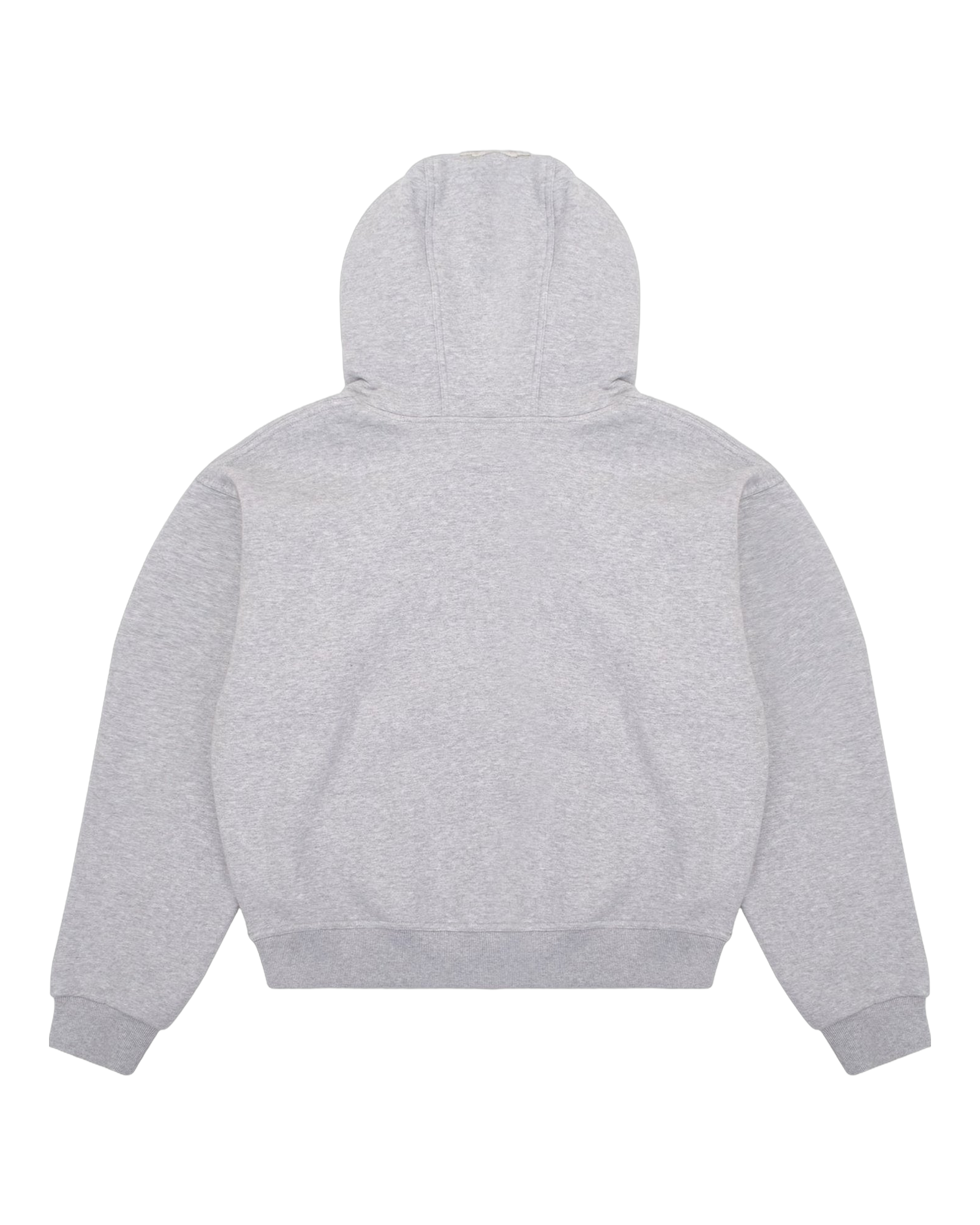 Grey Double Hood Hoodie