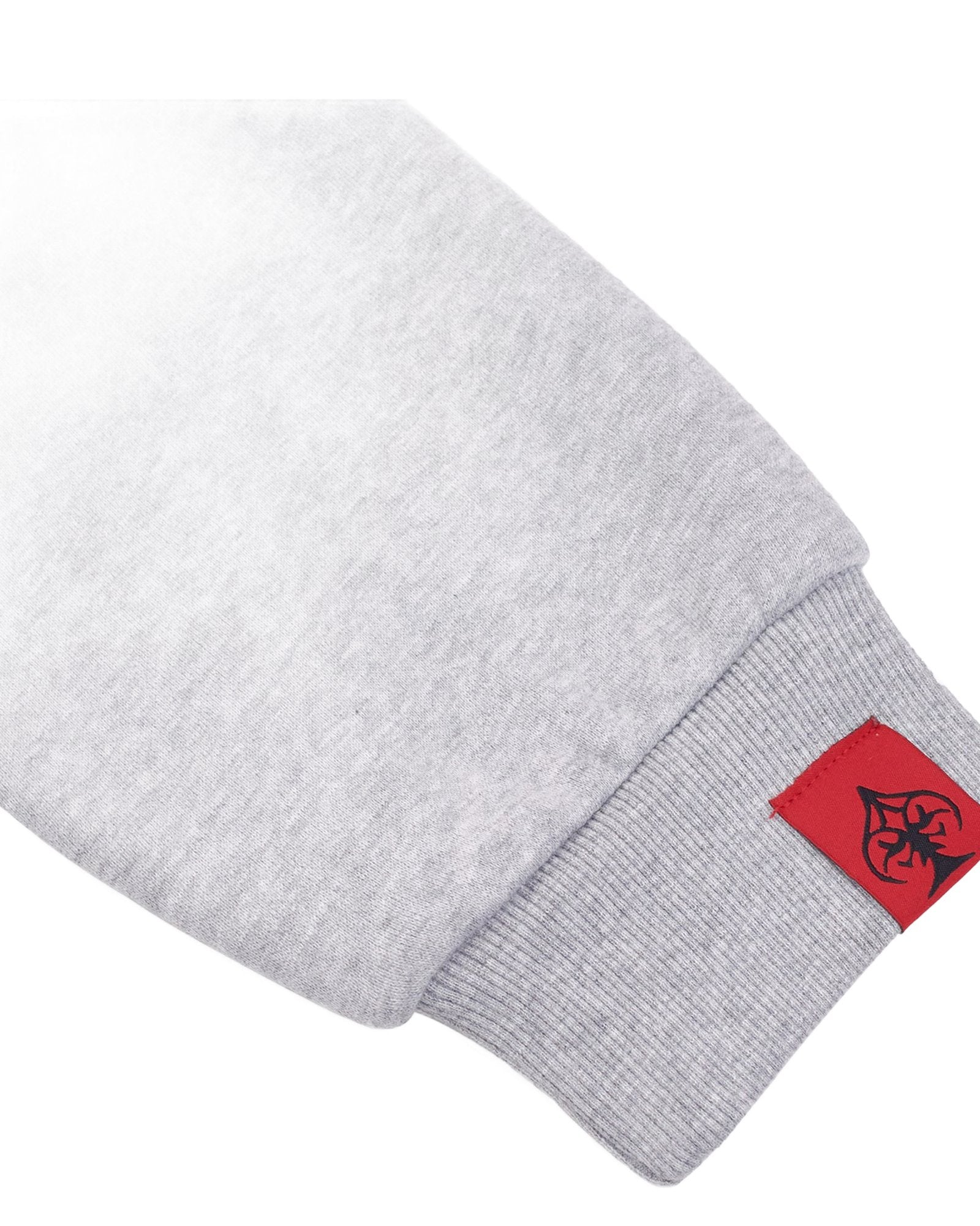 Grey Double Hood Zip Up