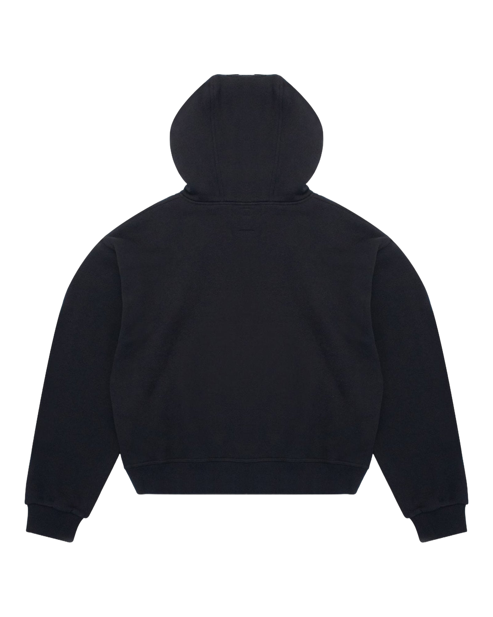 Black Double Hood Hoodie