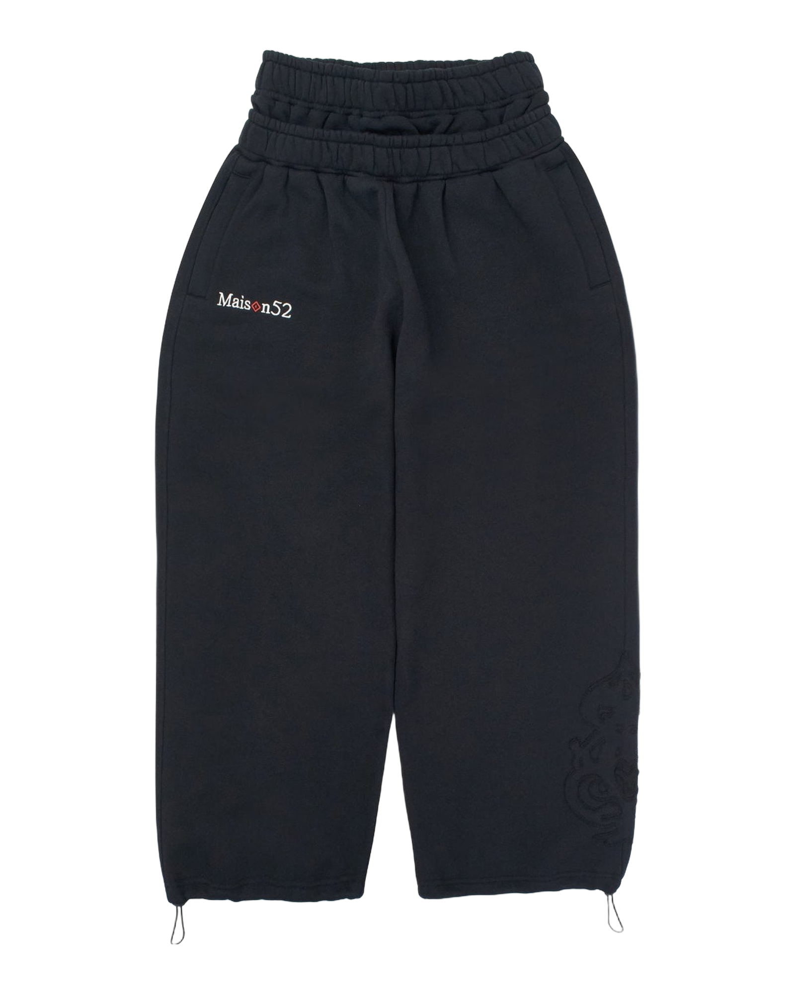 Card Sweatpant Black