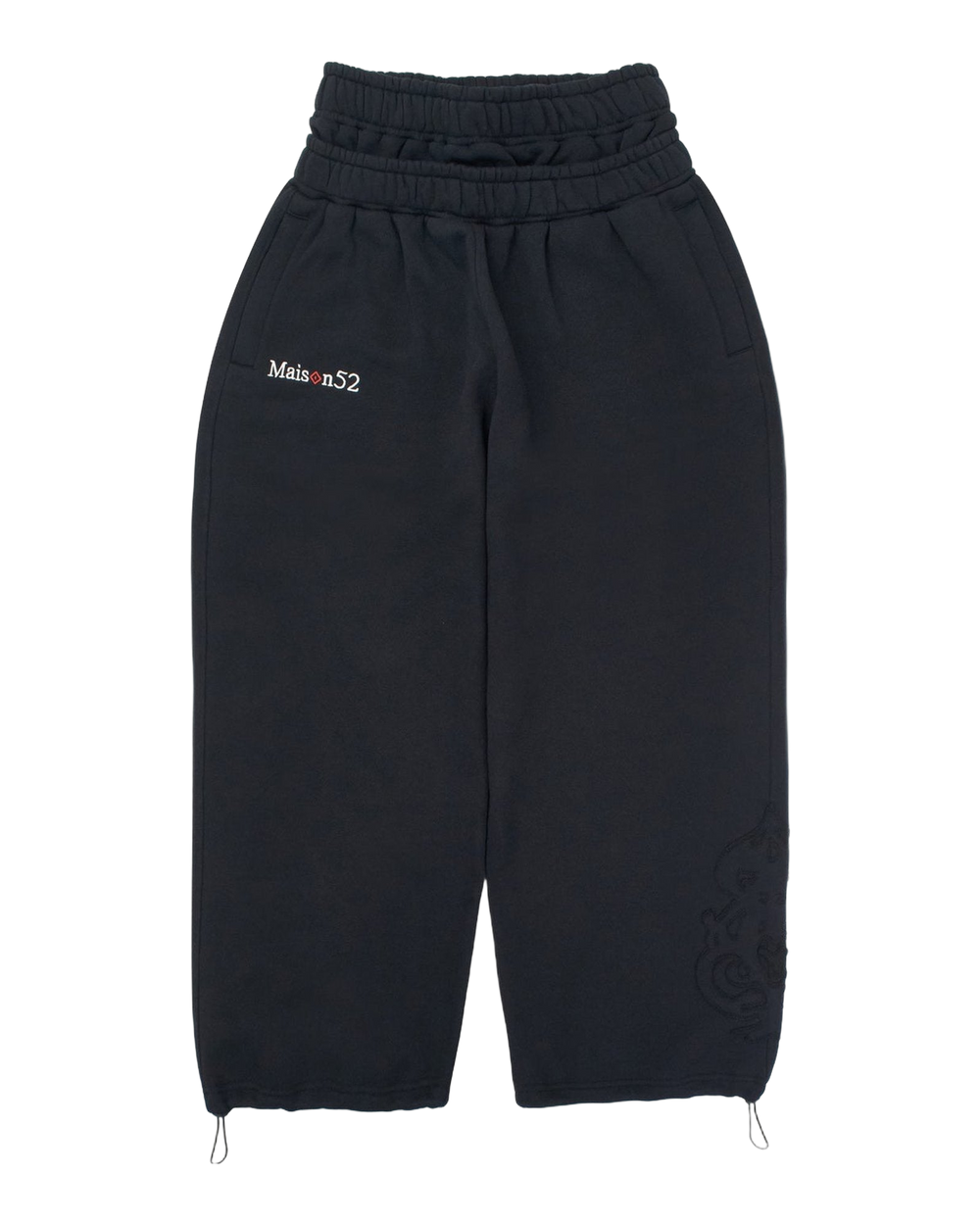 Card Sweatpant Black