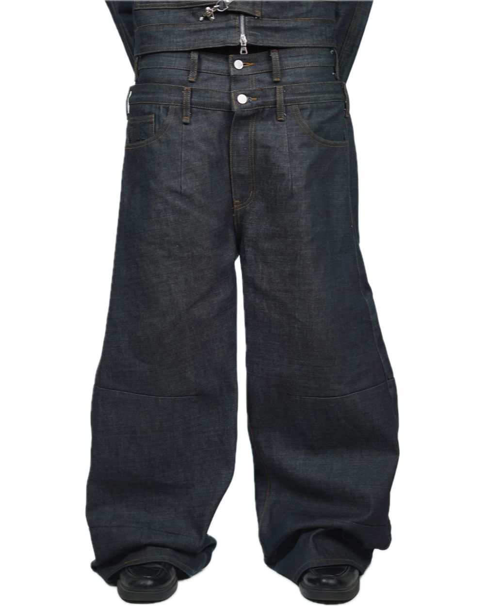 Card Selvedge Blue Jeans
