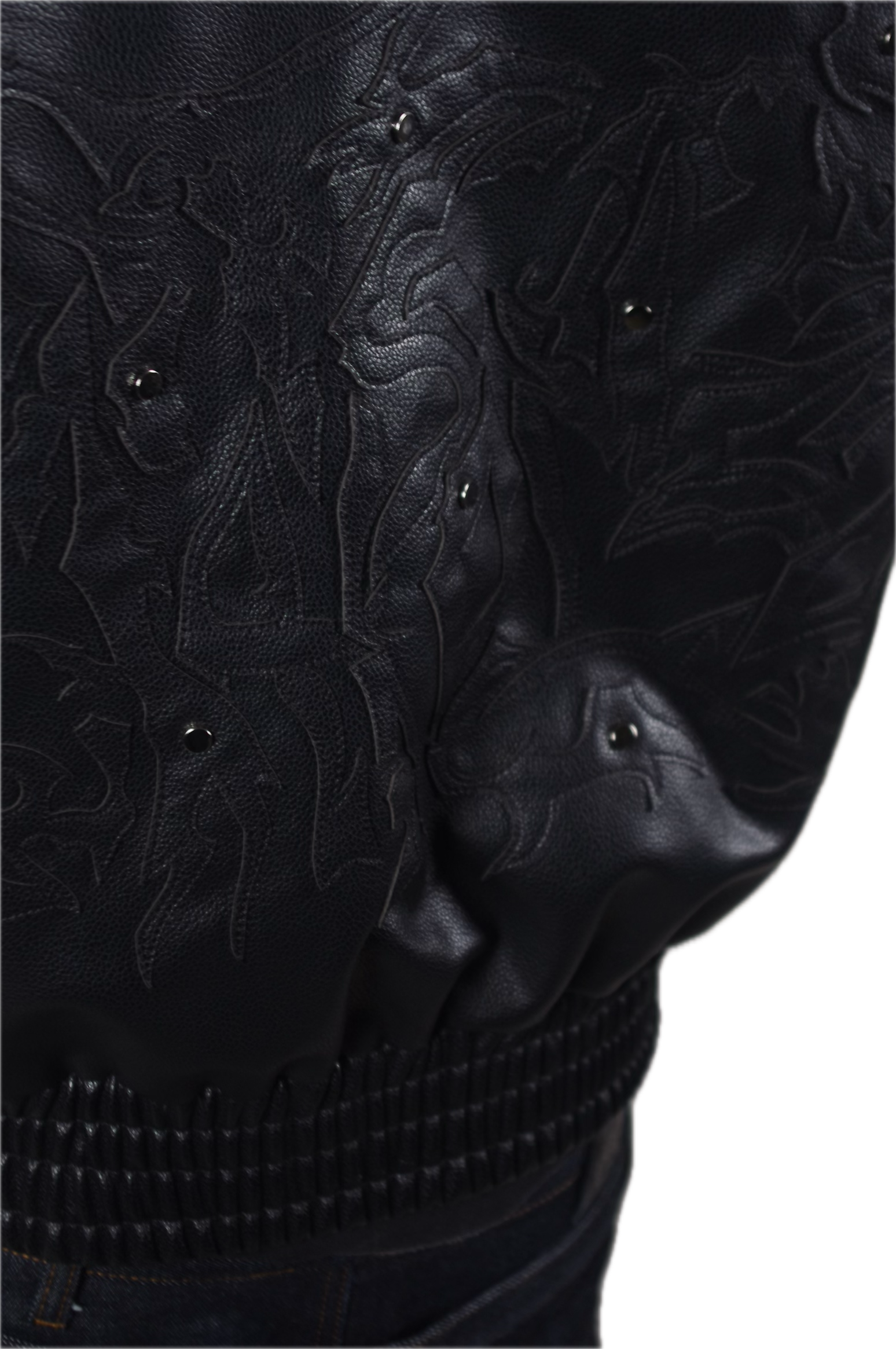 BLACK ABORNED JACKET