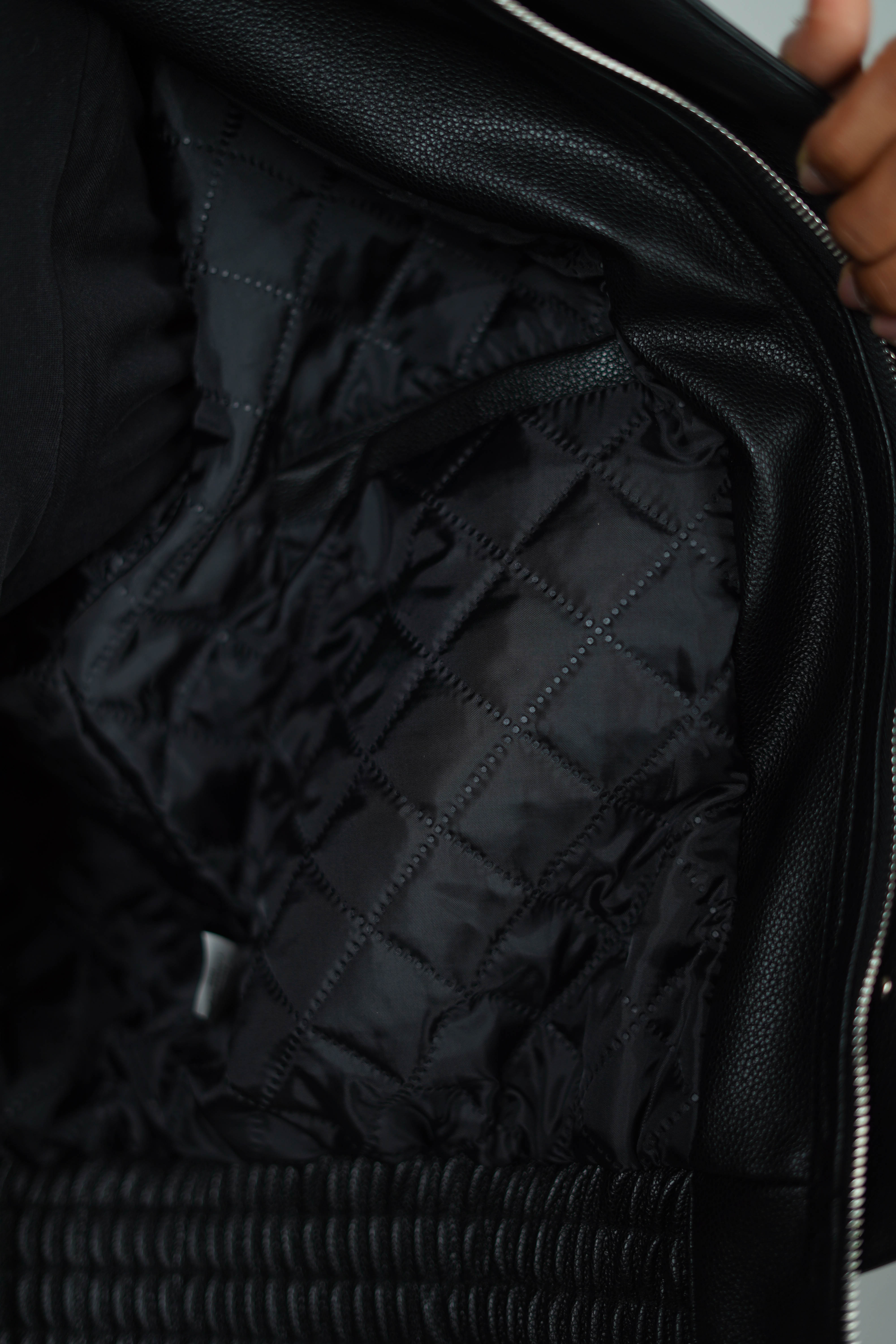 BLACK ABORNED JACKET