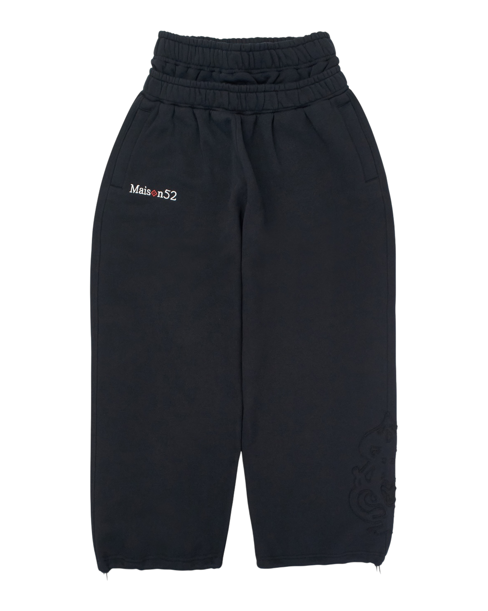 Card Sweatpant Black