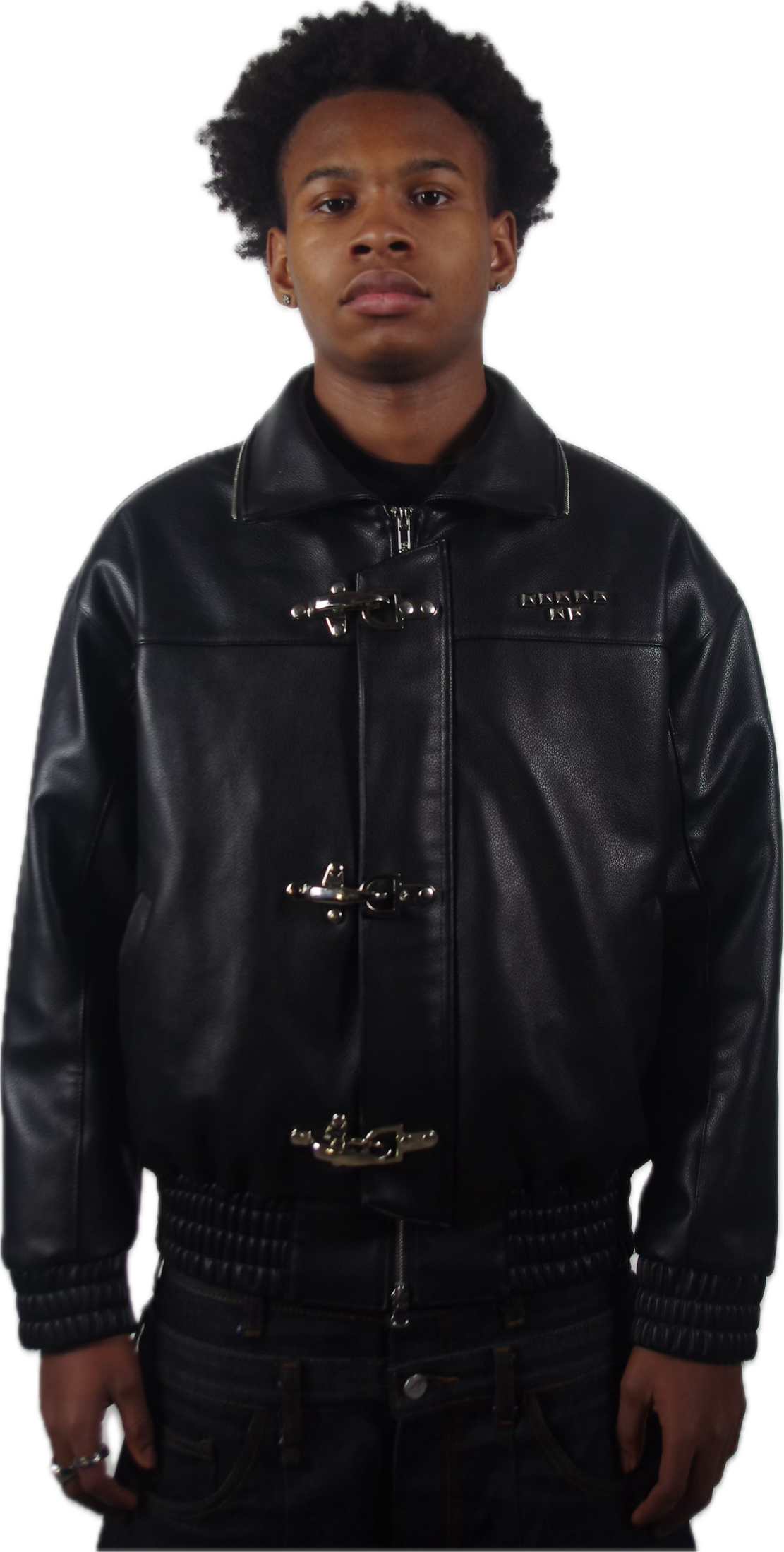 BLACK ABORNED JACKET