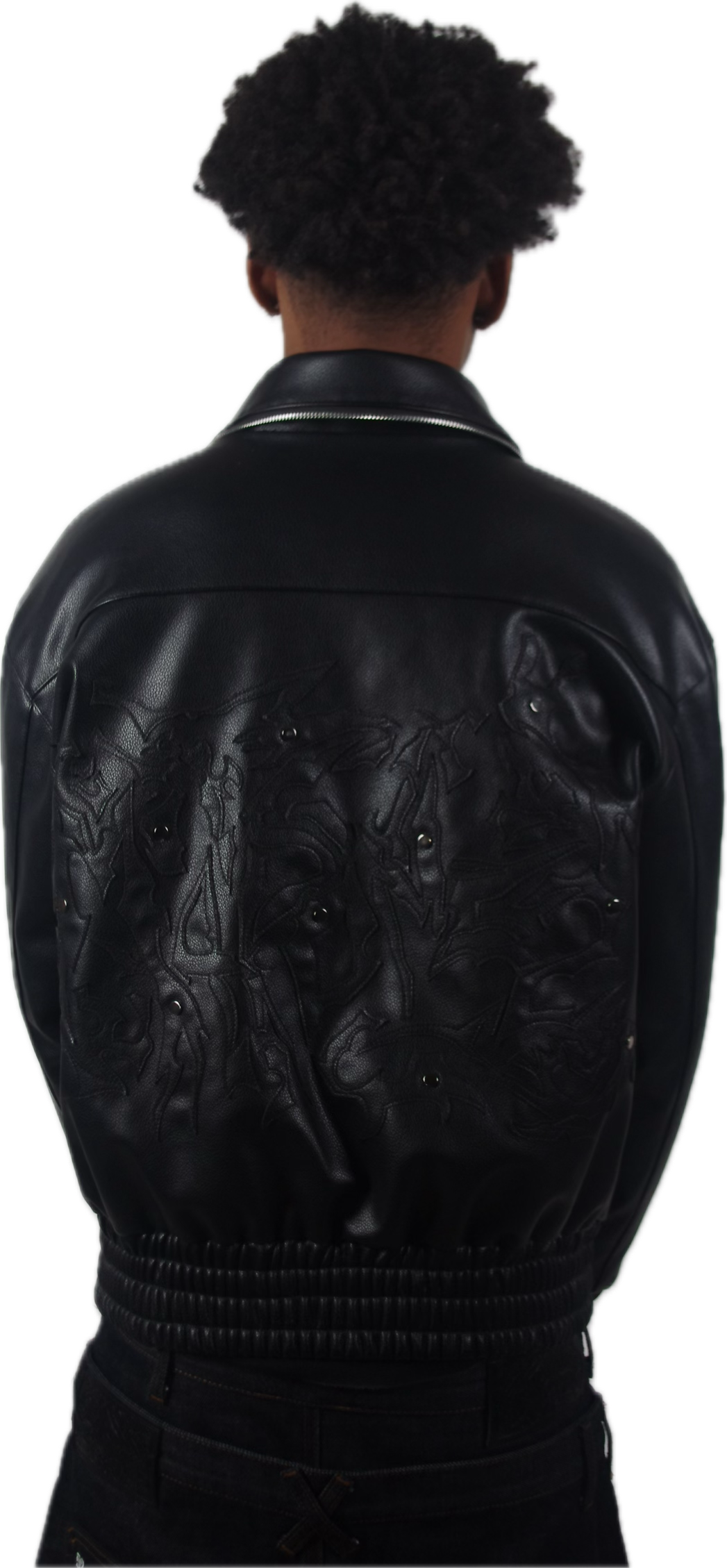 BLACK ABORNED JACKET