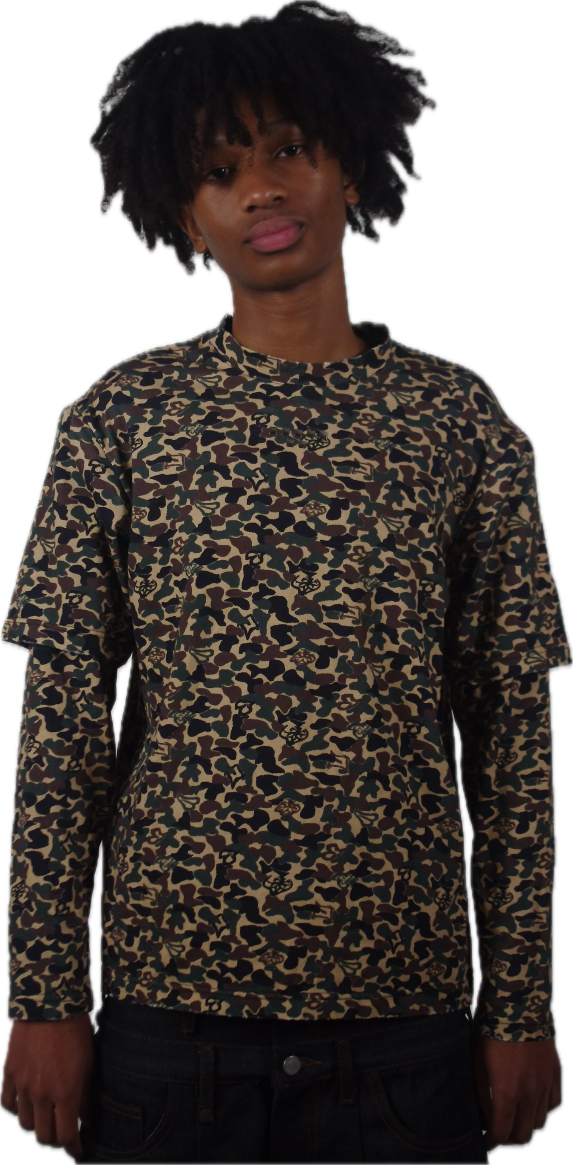 Studded Camo Longsleeve
