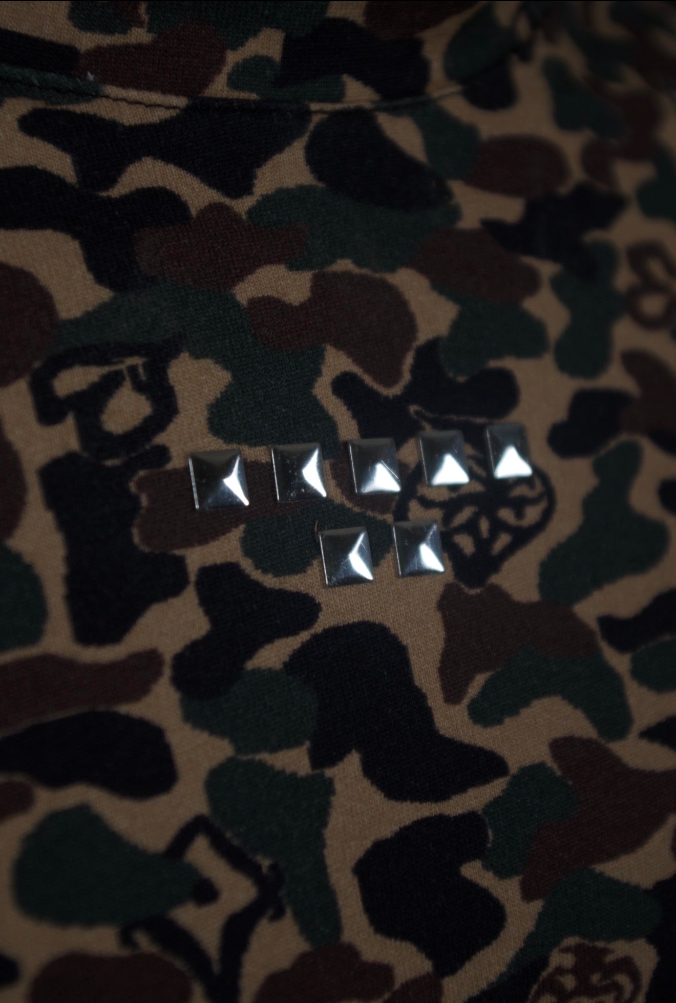 Studded Camo Longsleeve
