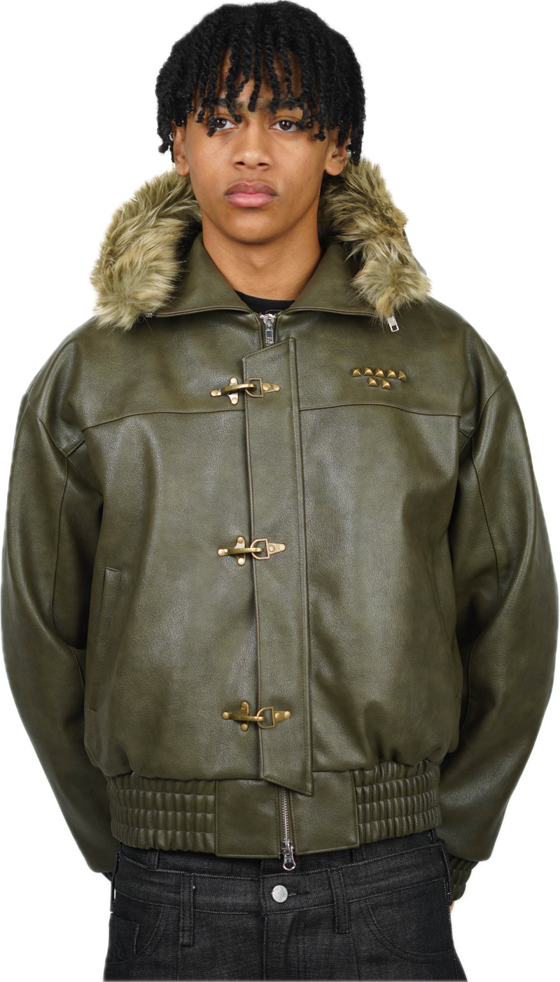 GREEN ABORNED JACKET