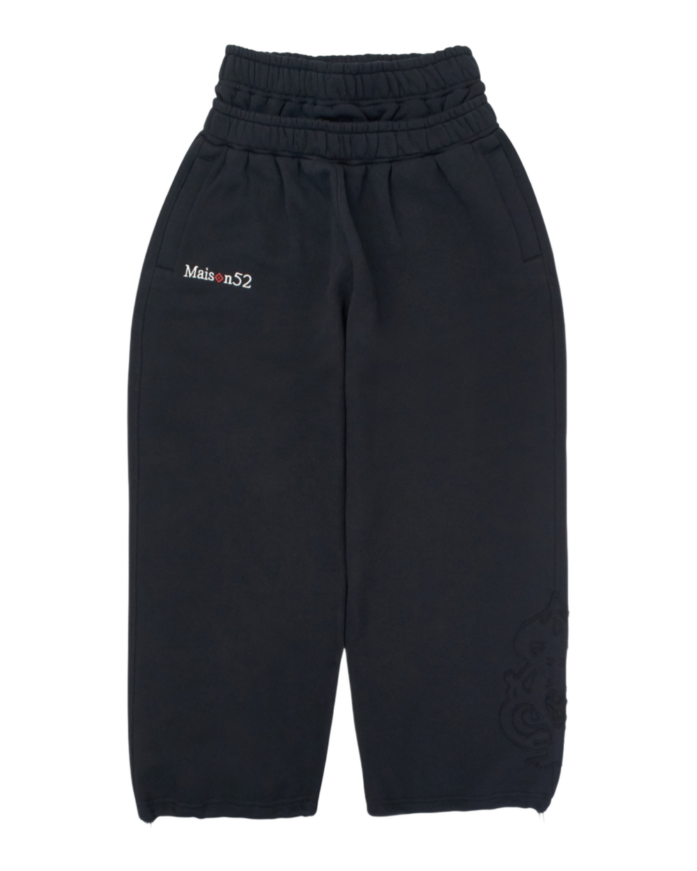 Card Sweatpant Black
