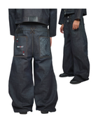 Card Selvedge Blue Jeans