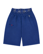 Double-Waisted Bermuda Navy