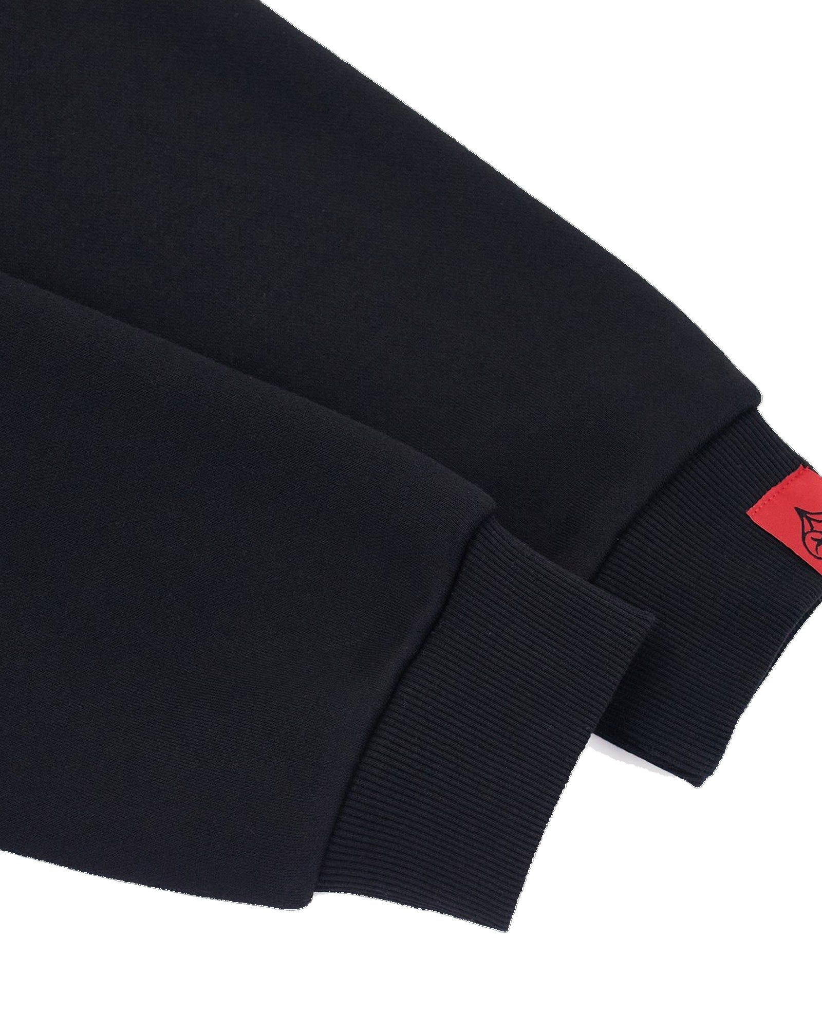 Black Double Hood Zip Up