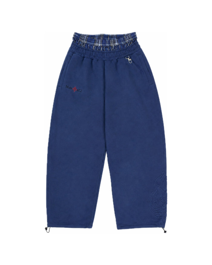 Double-Waisted Jogger Navy
