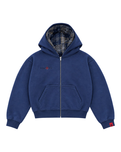 Zip hoodie Navy